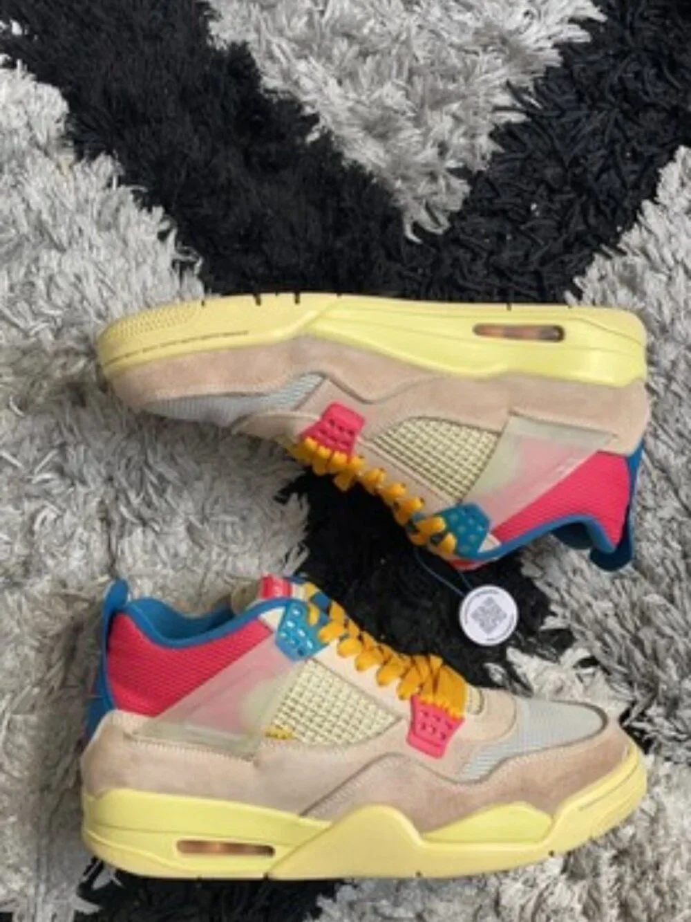 Union LA x Air Jordan 4 Retro Guava Ice DC9533-800 Men's Size 10.5